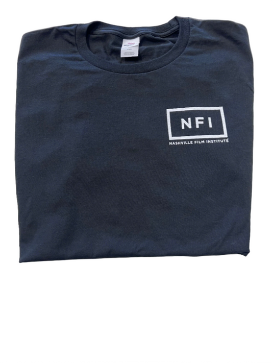 NFI Film Crew T-shirt - Short Sleeved - Hanes - Black